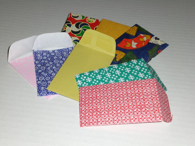 Конверт оригами для детей