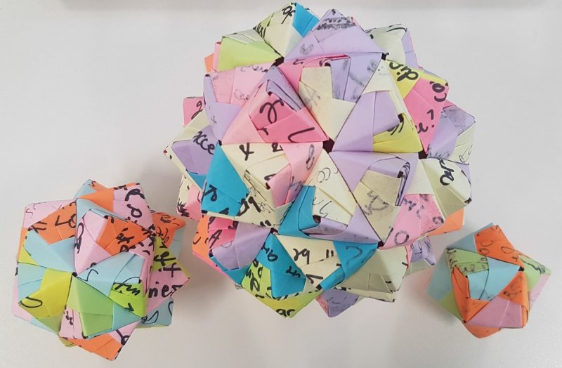 Оригами трансформер Калейдоскоп
