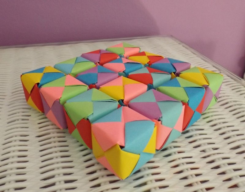 Оригами салют