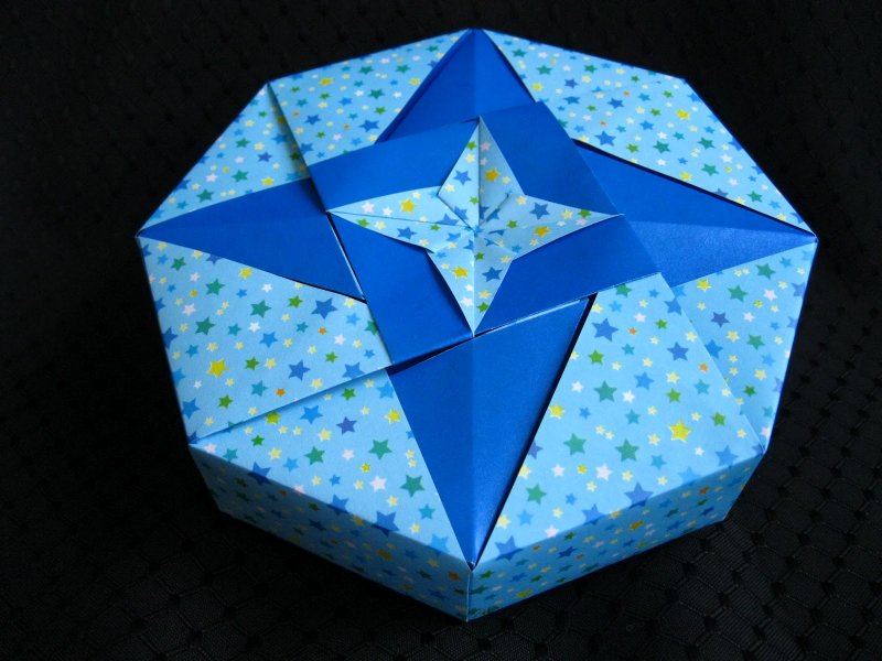 Оригами коробочка