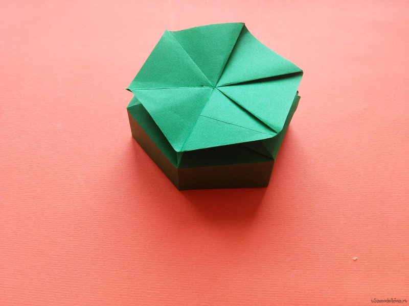Оригами подставка для фото