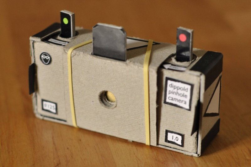 Фотоаппарат из спичечного коробка
