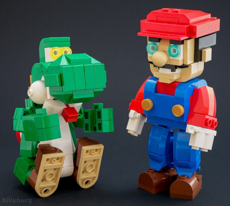 Лего Йоши из Марио