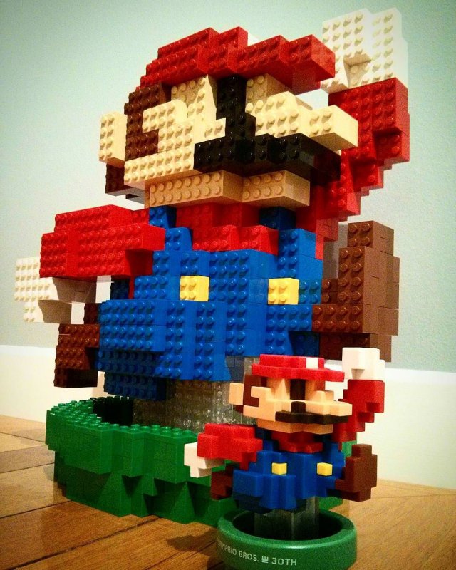Лего super Mario