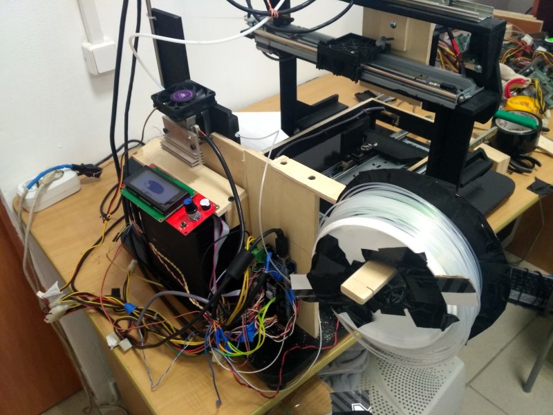 Самодельный 3d принтер самодельная электроника