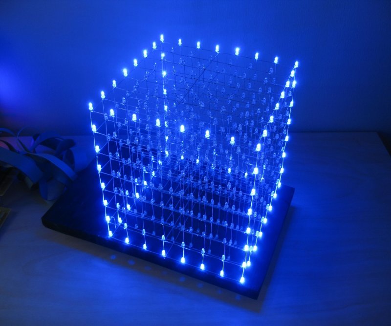 Led Cube 8x8x8 + Arduino