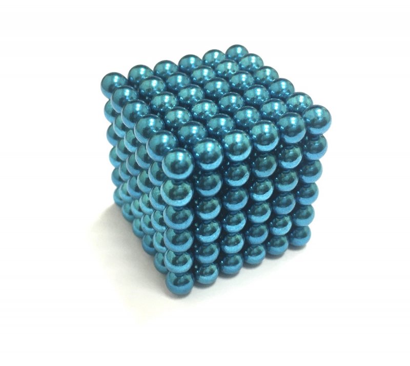 Неокуб Neocube куб из 216 магнитных шариков 5 мм (разноцветный 6 цветов)