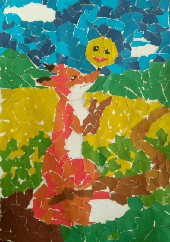 Мозаичное панно для детей