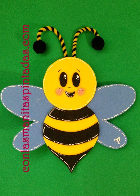 Поделка пчела для детей 3-4 лет