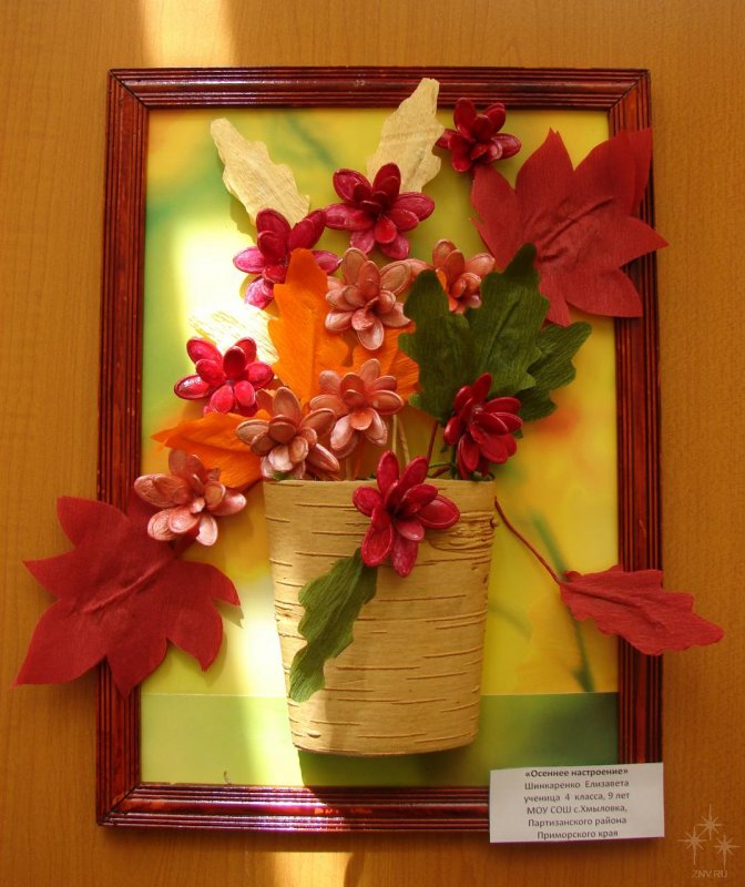 Аппликация ваза с цветами в подготовительной группе