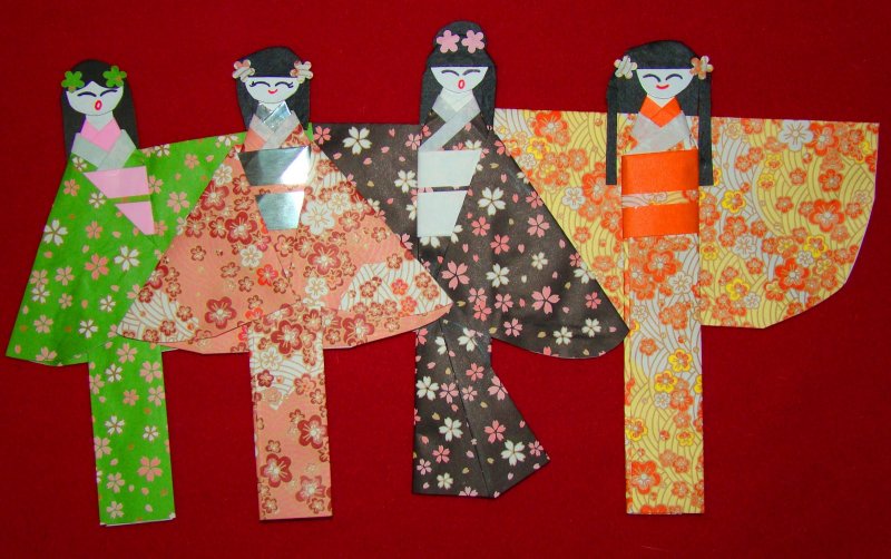 Кинусайга Япония кимоно