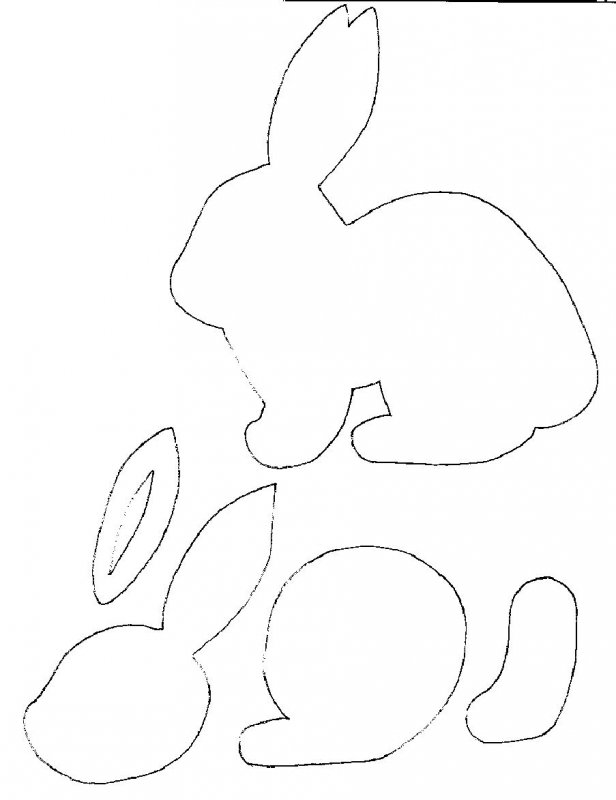 Пасхальный заяц поделка в детский сад