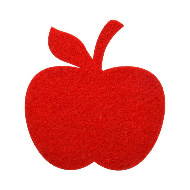 Аппликация Ежик с яблоком