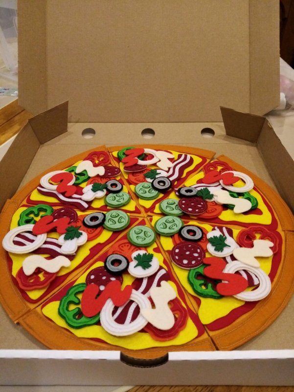 Умка обучающая игра пицца