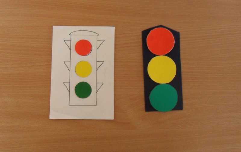 Дидактическая игра «красный, желтый, зеленый» («светофор»).
