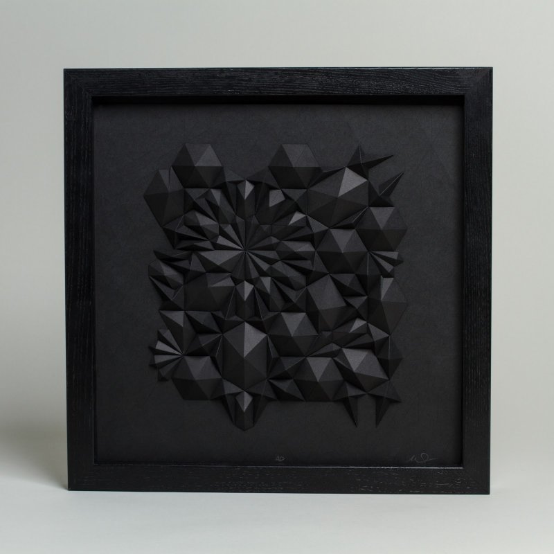Декор из черной бумаги