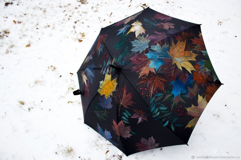 Зонт расписной