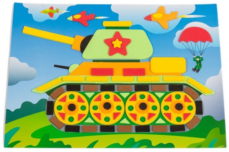 Раскраска танк для детей 5-6 лет