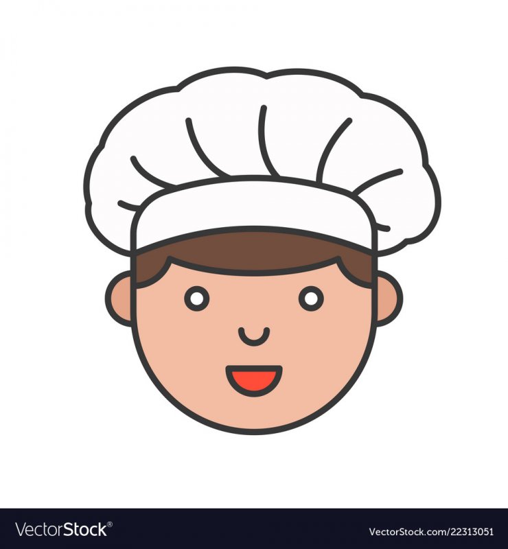 Детские рисунки на тему повар