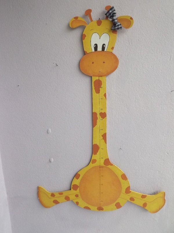 Жираф из прищепок