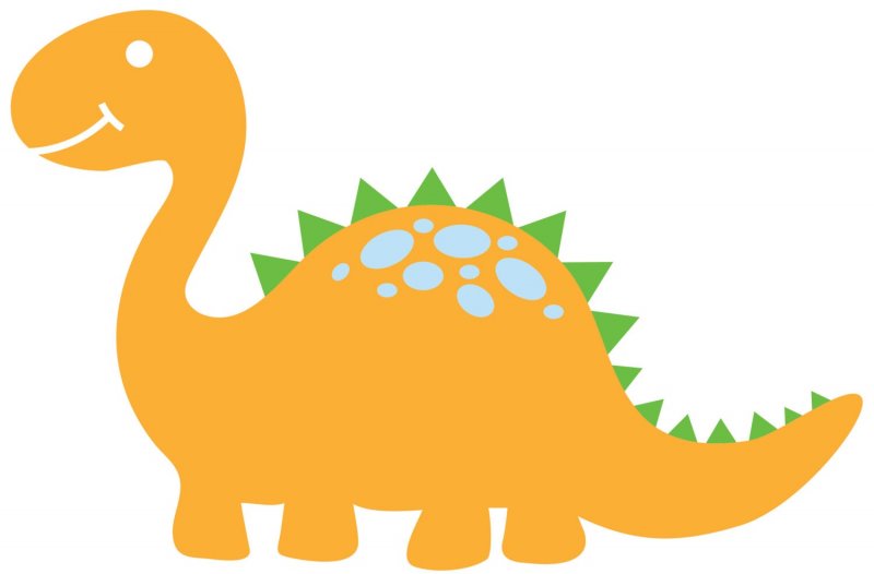 Поделка динозавр аппликация