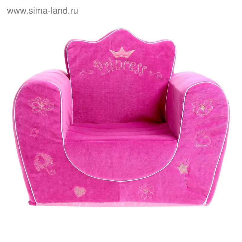 Мягкая игрушка кресло маленькая принцесса