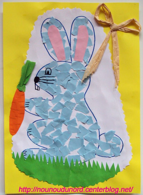 Пасхальный кролик поделка для детей