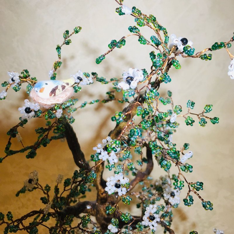 Картина Сорокина в с цветущее дерево