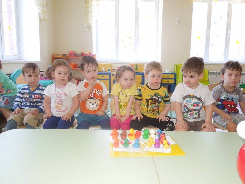 Коллективные занятия в детском саду
