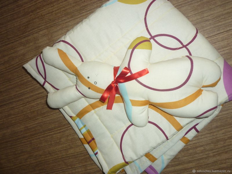 Пошив детского одеяла из синтепона