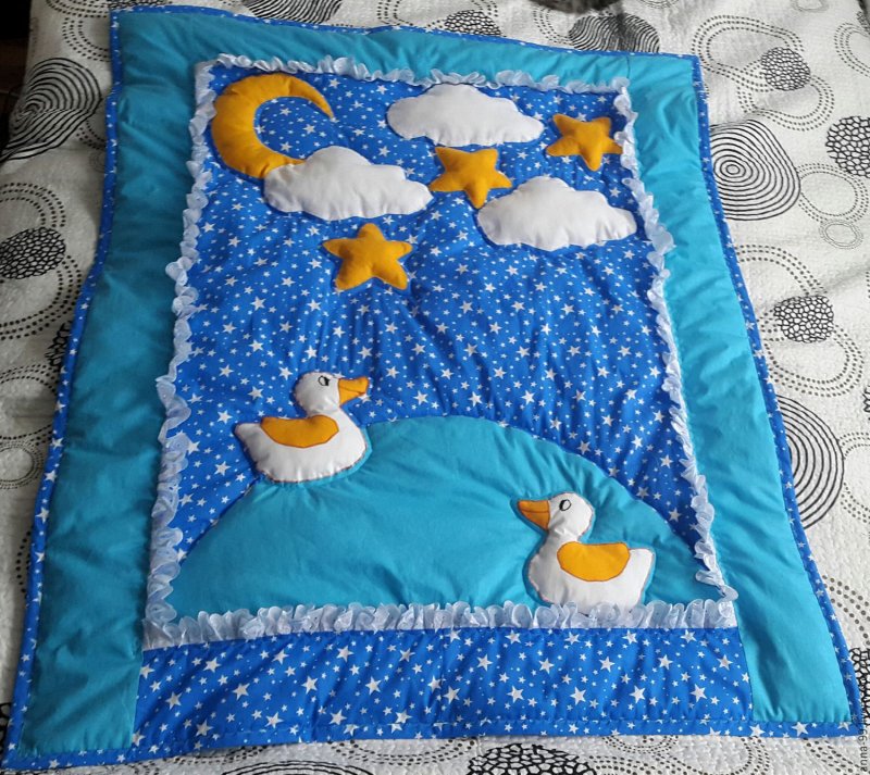 Одеяло для малыша своими руками