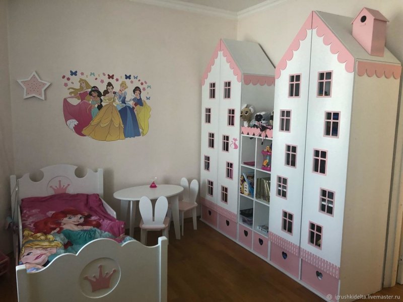 Голландские домики шкафы в детскую