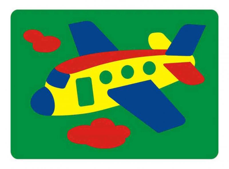 45308 Мозаика "самолетик"