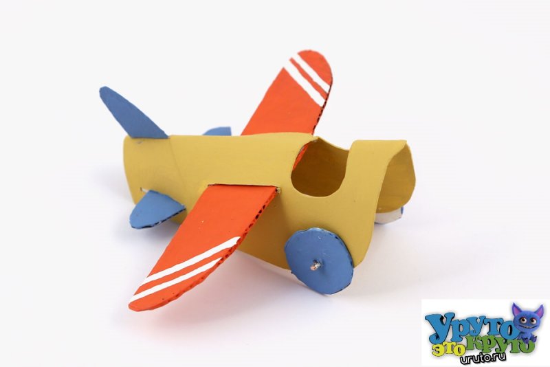 Самолет аппликация для детей