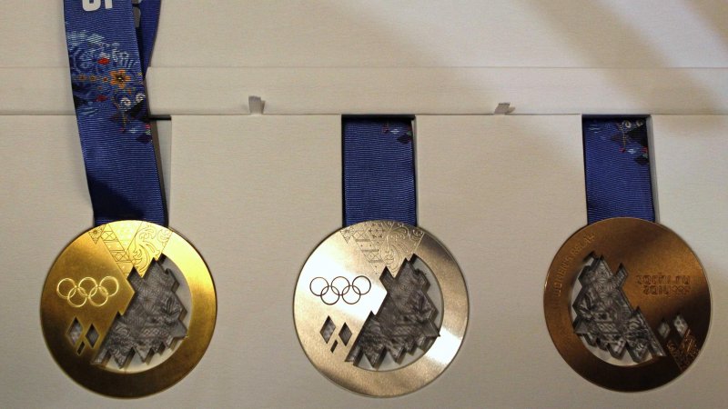 Поделка медаль олимпийца