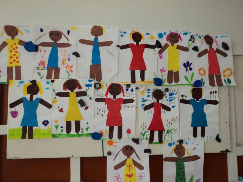 Коллективная работа салют в детском саду