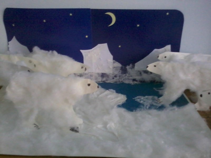 Стилизованные картинки Арктики