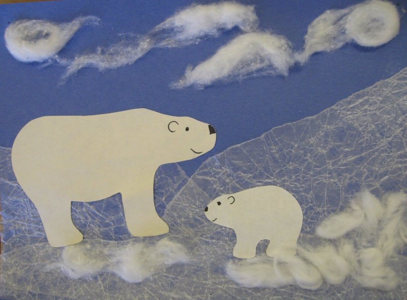 Арктика рисунок