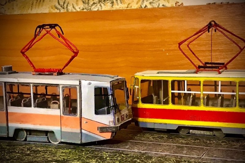 Модель трамвая РВЗ-6м2