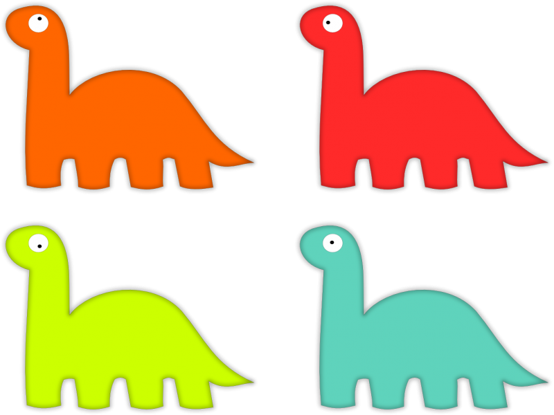 Набор открыток динозавры