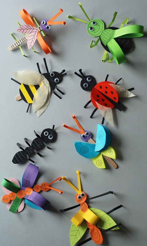 Рисование насекомых в детском саду
