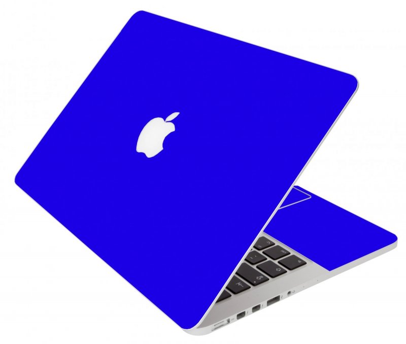 Макбук Apple синий