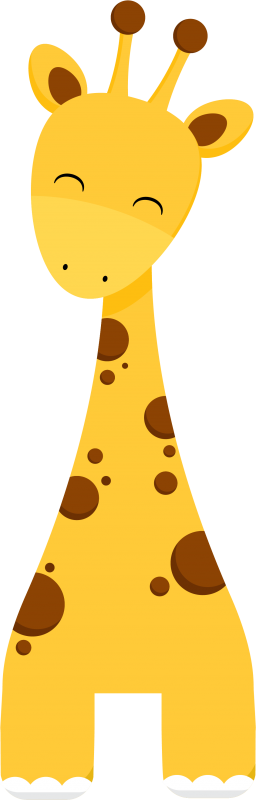 Поделка Жираф из бумаги