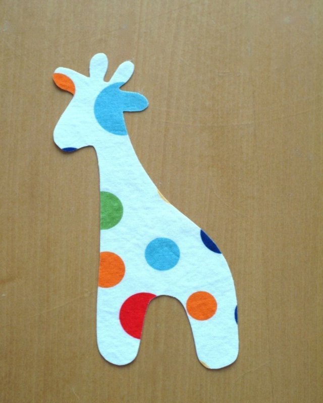 Пальчиковая игрушка Жираф