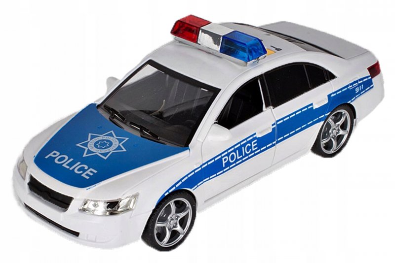 Полицейская машина из картона