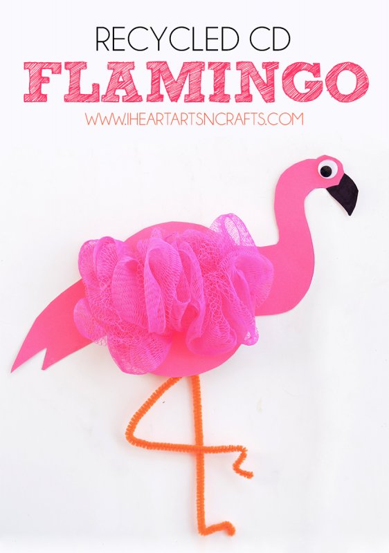 Эстетика Фламинго коллаж