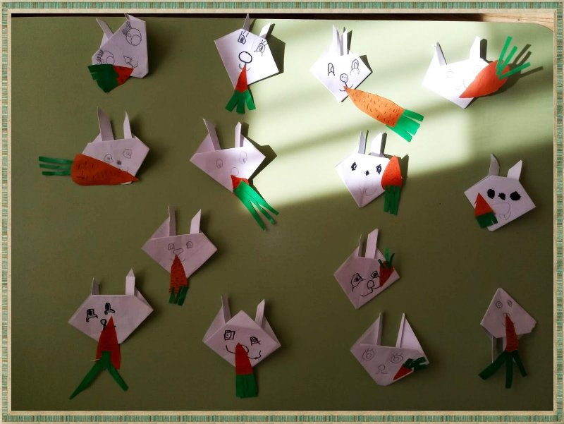 Оригами для садика