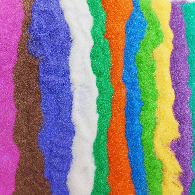 Рисунки цветным песком для детей