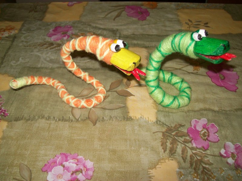 Пластилиновые заплатки змея