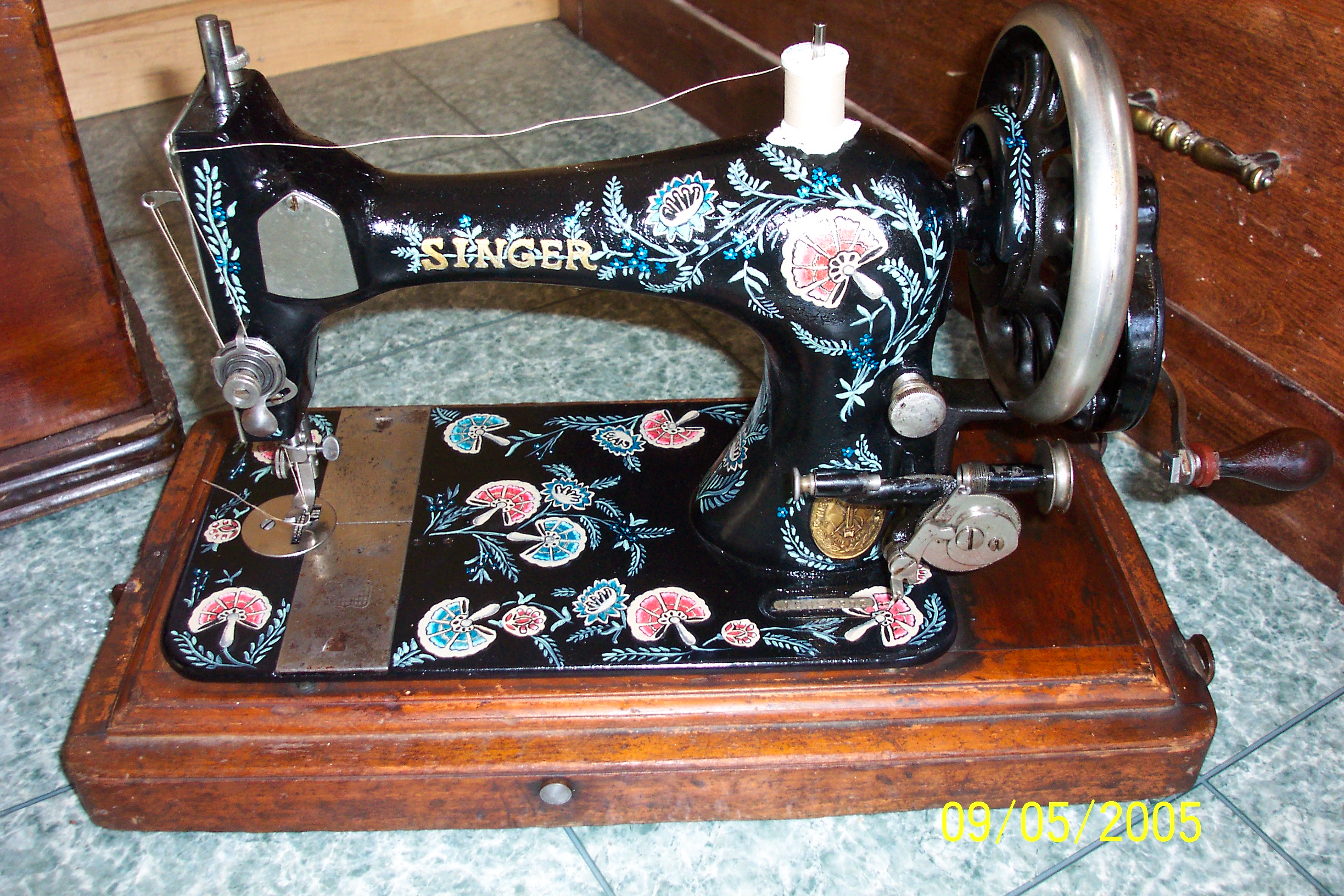Кольцо швейная машинка